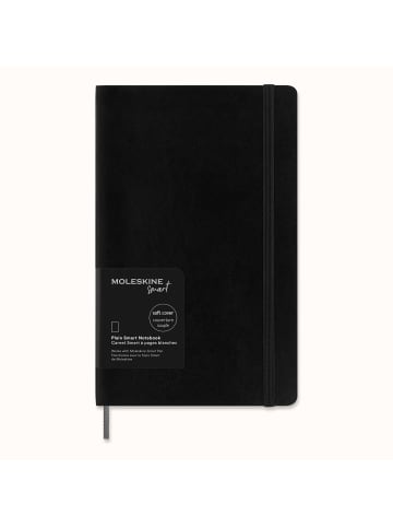 Moleskine Smart Notizbücher, Weicher Einband in Schwarz