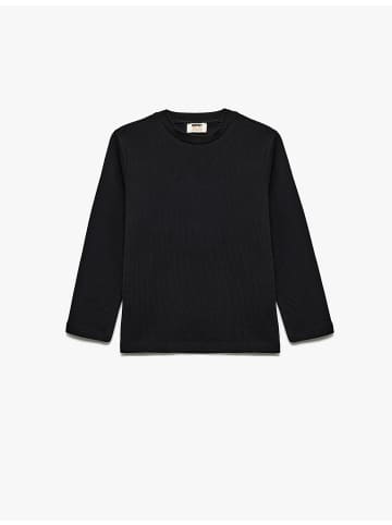 KOTON TSHIRT LS in Schwarz