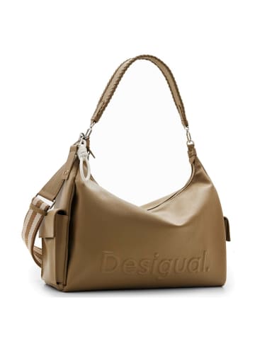 Desigual Half Logo 24 Kaki Brasilia - Schultertasche 40.5 cm (green) in grün