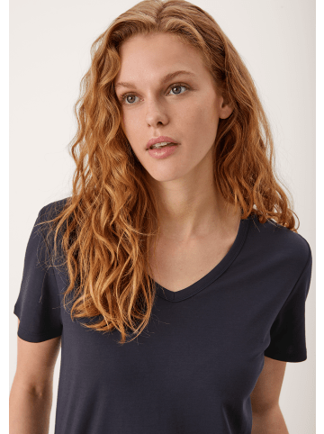 s.Oliver T-Shirt kurzarm in Blau