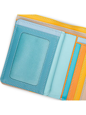 MYWALIT Medium Snap Wallet Geldbörse Leder 13 cm in sardinia