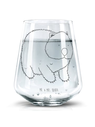 Mr. & Mrs. Panda Trinkglas Wombat ohne Spruch in Transparent