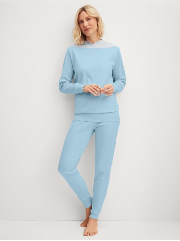 Calida Pyjama in cascade blue