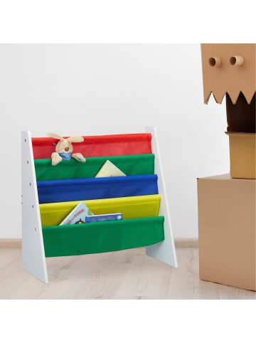 relaxdays Bücherregal Kinder in Bunt