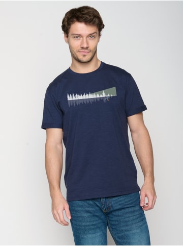 GreenBomb Roll Nature Ice Fishing in Marineblau