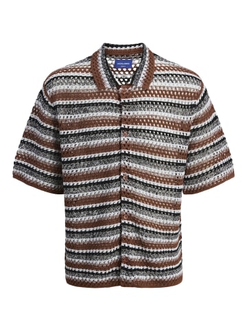 Jack & Jones Gestricktes Polo in Arabian Spice