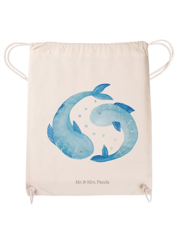 Mr. & Mrs. Panda rucksack mit Material Sternzeichen Fische ohne Sp... in Creme
