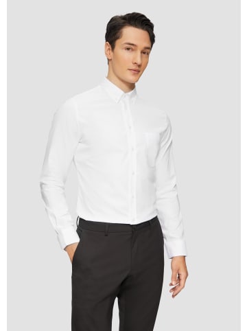 s.Oliver BLACK LABEL Hemd langarm in Weiß