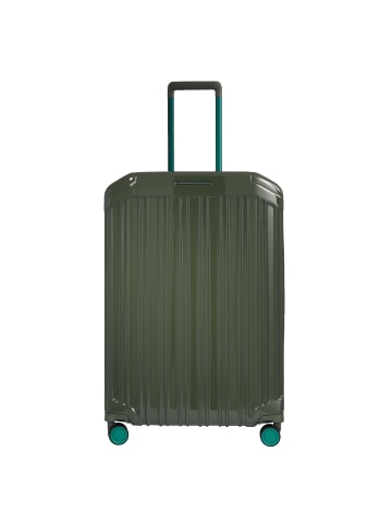 Piquadro PQL-Special3 4 Rollen Trolley 69 cm mit Dehnfalte in green