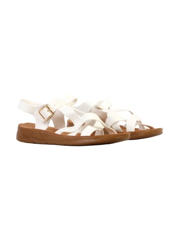 Joia Sandalen mit Riemen Weiß