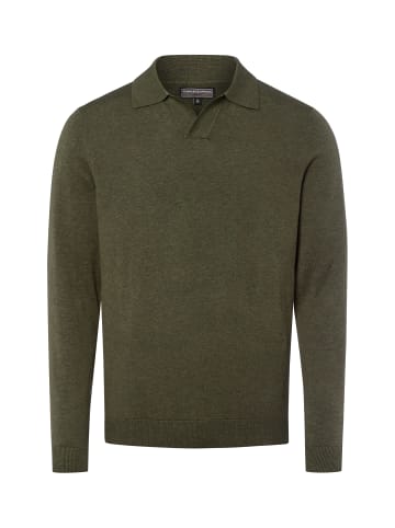 Finshley & Harding Pullover in oliv - 0014