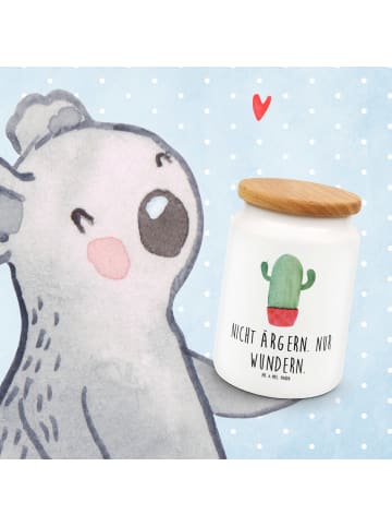Mr. & Mrs. Panda behälter Kaktus Wut mit Spruch in Weiß