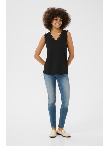 CULTURE Ärmellose Bluse CUlia Regular fit in Black