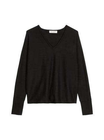 Marc O'Polo Feinstrick-Pullover oversized in Schwarz
