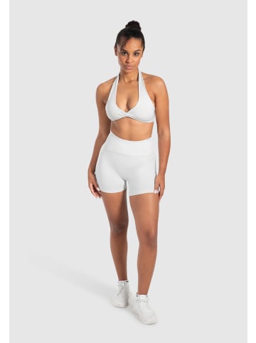 SMILODOX Sport BH Myrah Twisted in Hellgrau