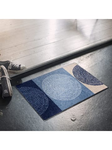 Salonloewe Fußmatte in blau