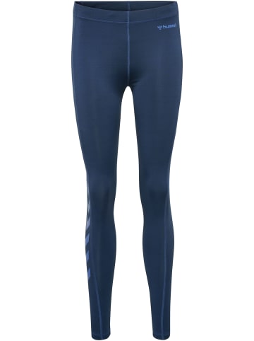 Hummel Hummel Leggings Hmlmt Multisport Damen Atmungsaktiv Schnelltrocknend Nahtlosen in INSIGNIA BLUE