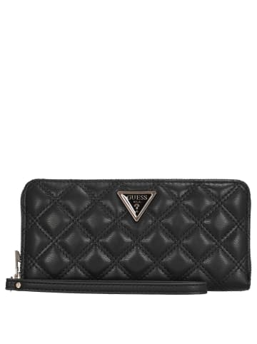 Guess Guilly II SLG Zip Around L - Geldbörse 12cc 20.5 cm (beige) in schwarz