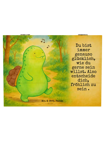 Mr. & Mrs. Panda Aufbewahrungsbox Schildkröte Pfeifen Design mit... in Weiß