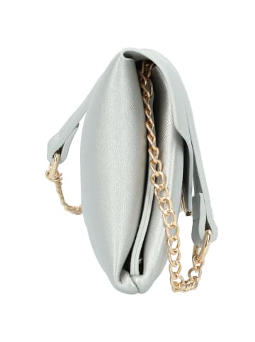 Valentino Arpie Clutch Tasche 26 cm in argento