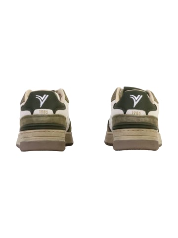 Victoria Leder-Sneaker Grün