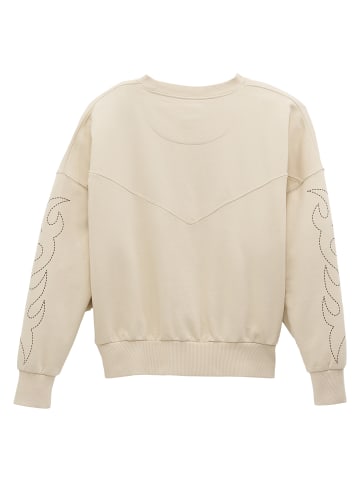 Wrangler Sweatshirt Cowboy in Cream