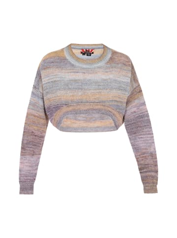 myMo Sweater in blue multicolor