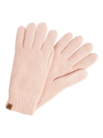 Camel Active Strickhandschuhe aus einem Baumwoll-Kaschmir-Mix in Rosa