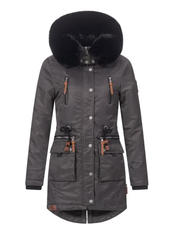 Navahoo Winterjacke B873 in Anthrazit