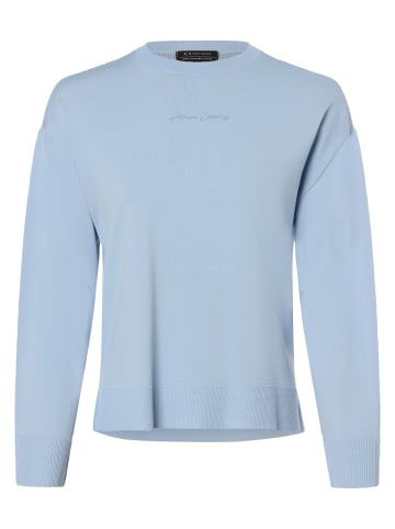 Armani Exchange Pullover in hellblau