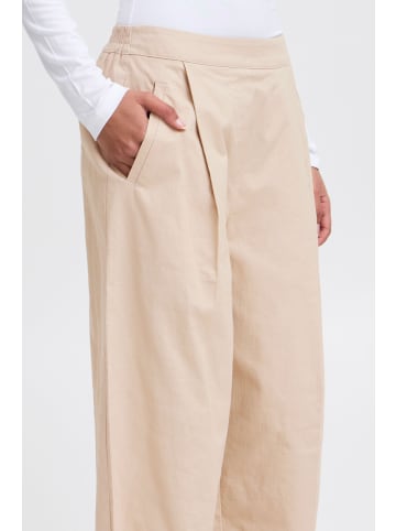 ICHI Casual Hose IHUNICA Loose fit in Oxford Tan