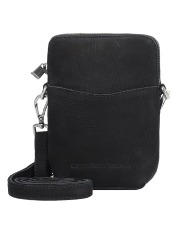 Cowboysbag Newton Umhängetasche Leder 12 cm in black