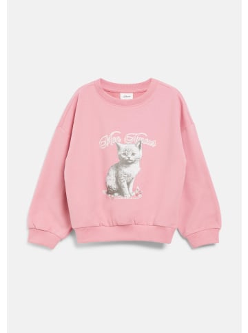 s.Oliver Sweatshirt in 4183_rosa