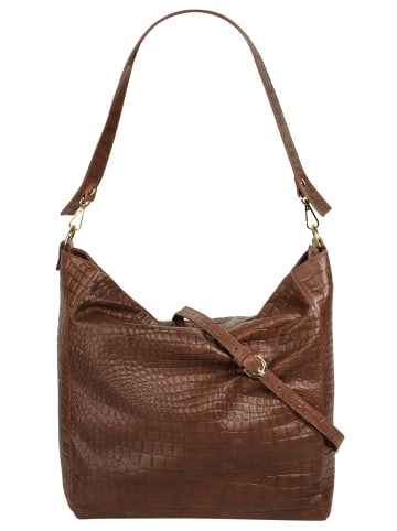 Samantha Look Shopper echt Leder in braun