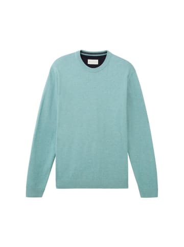 Tom Tailor Pullover in soft mint melange