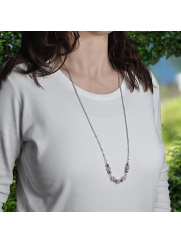 Steuer Modeschmuck Metall in Silbergrau