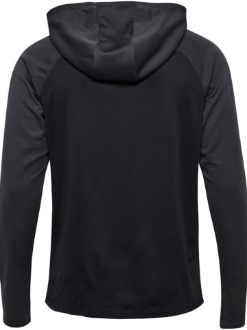 Hummel Trainingsjacke "Lead 2.0 Zip Hoodie" in Schwarz