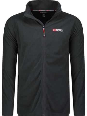 Geographical Norway Fleecejacke/Fleecepullover "Tug Fz Ass B Men 224" in Schwarz