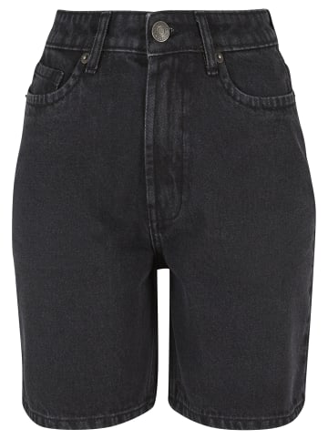 Urban Classics Jeans Shorts in black washed