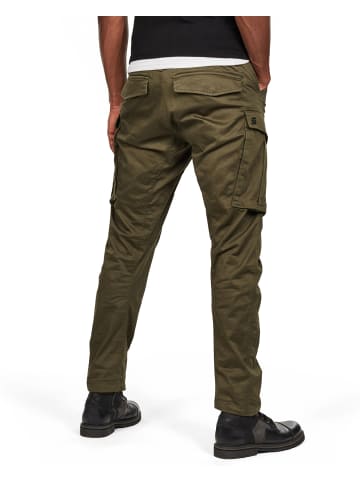 G-Star Raw Rovic Zip 3D Regular Tapered Hose dk bronze green