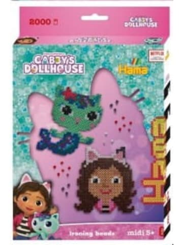 Hama Geschenkpackung Gabby´s Dollhouse Midi-Bügelperlen in bunt