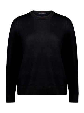 Betty Barclay Strickpullover mit U-Boot-Ausschnitt in Schwarz