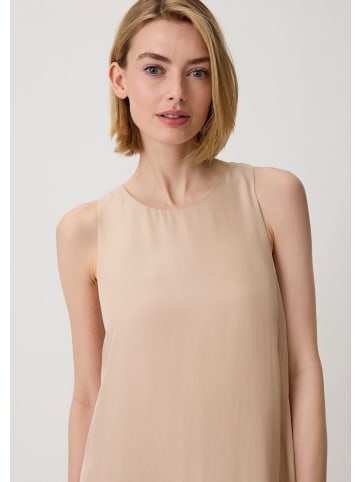 comma Kleid lang in Beige