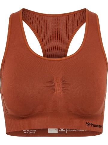 Hummel Hummel Top Hmlmt Yoga Damen Atmungsaktiv Dehnbarem Feuchtigkeitsabsorbierenden Nahtlosen in ARABIAN SPICE