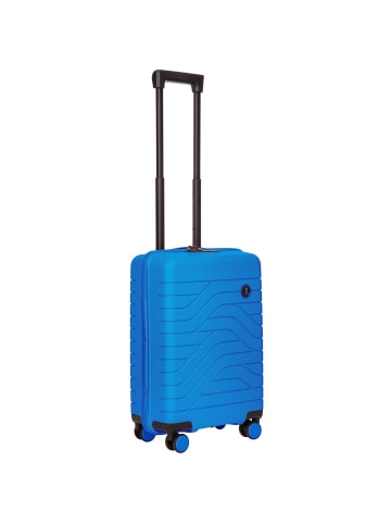 BRIC`s BY Ulisse 4-Rollen Kabinentrolley 55 cm in electric blue