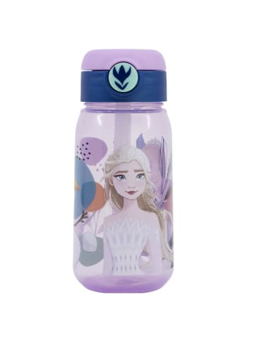 Disney Frozen Wasserflasche 510ml Kinderflasche mit Trinkhalm & Deckel