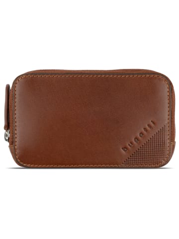 Bugatti Nobile Schlüsseletui Leder 12 cm cognac