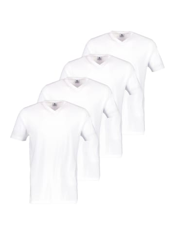 Lerros T-Shirt Basic in Weiß