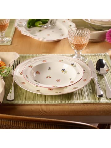 Villeroy & Boch 6er Set Speiseteller Petite Fleur in ø 26,7 cm in weiß