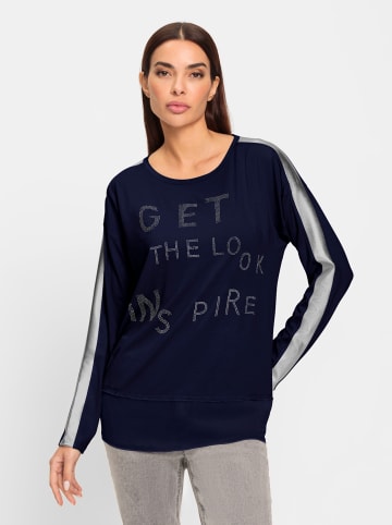Heine Langarmshirt in marine